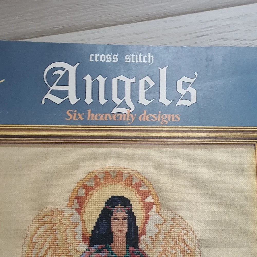 Angels Cross Stitch Pattern Barbara Baatz American School of Needlework 3661